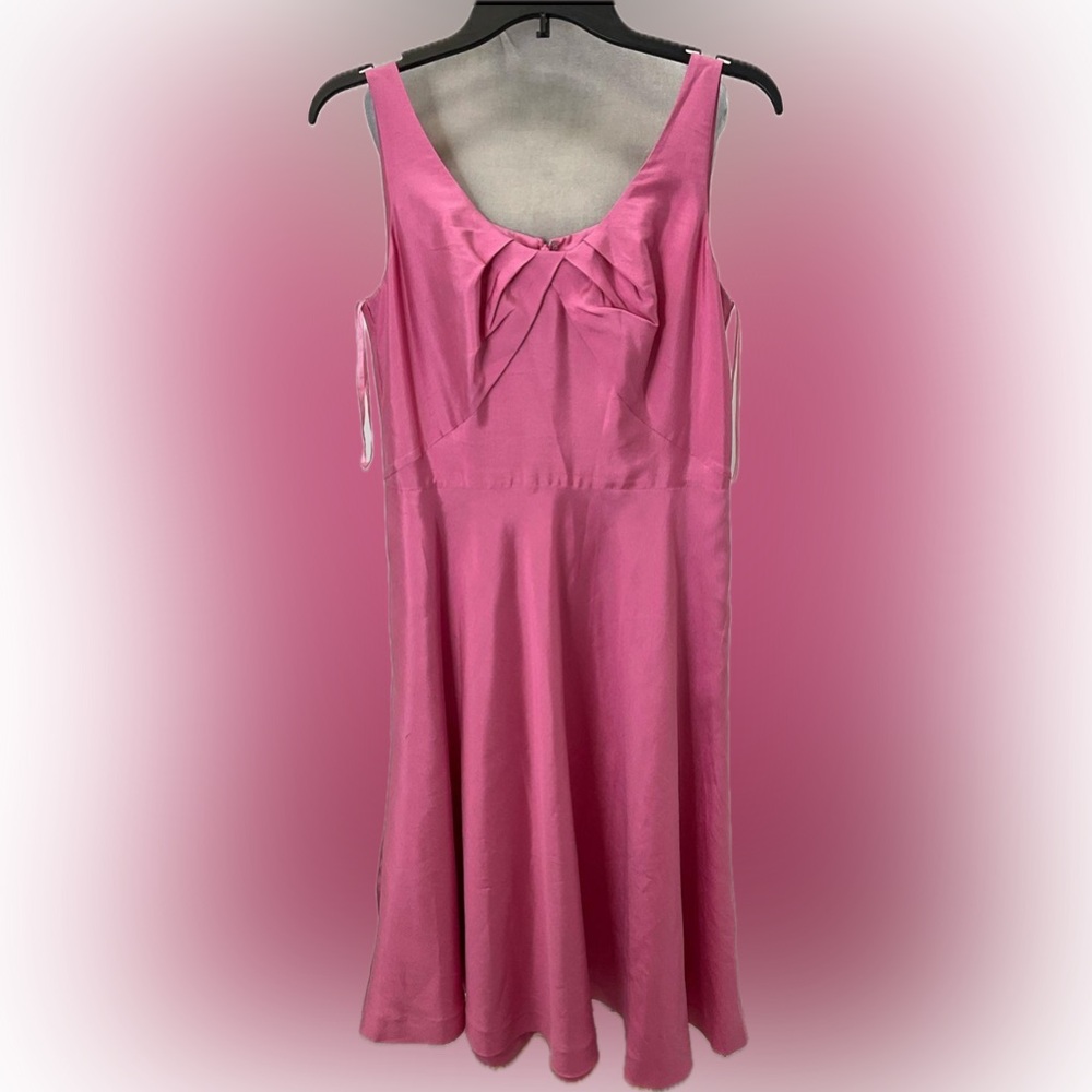 Talbots Pink Midi Dress